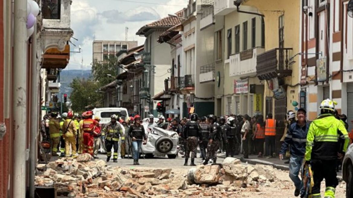 Σεισμός στον Ισημερινό: Τέσσερις νεκροί και πολλές υλικές ζημιές - «Τρέξαμε έξω, φοβηθήκαμε πολύ»