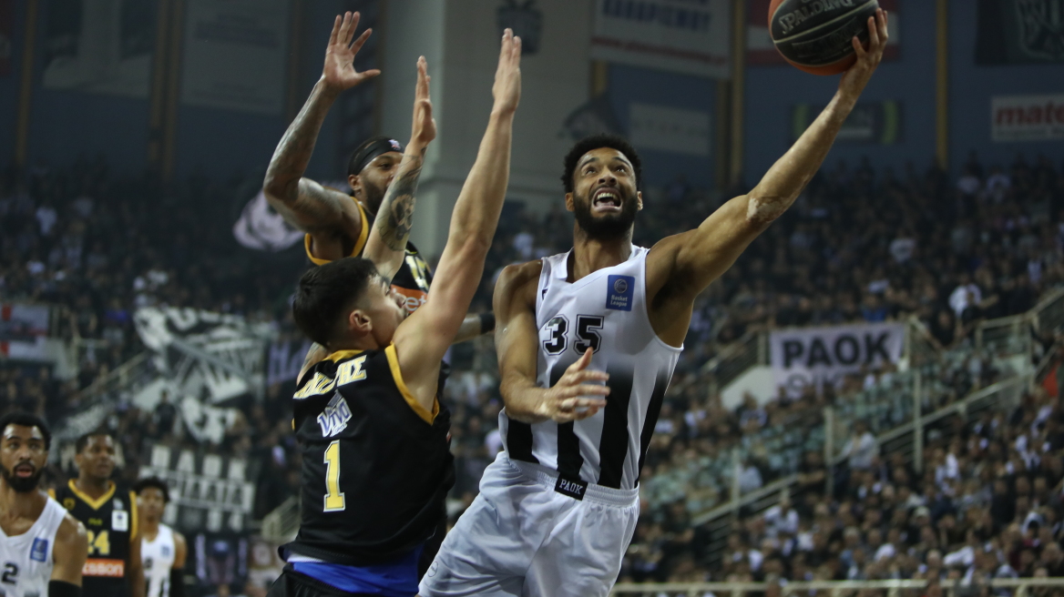 Basket League, ΠΑΟΚ - ΑΕΚ 78-72: Βήμα τετράδας στην γιορτή του Πρέλεβιτς 