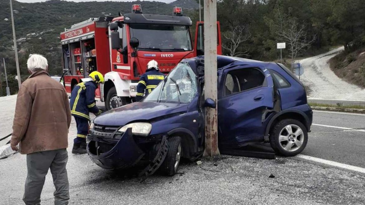 Καβάλα: Διασωληνωμένη 22χρονη που τραυματίστηκε σοβαρά σε τροχαίο