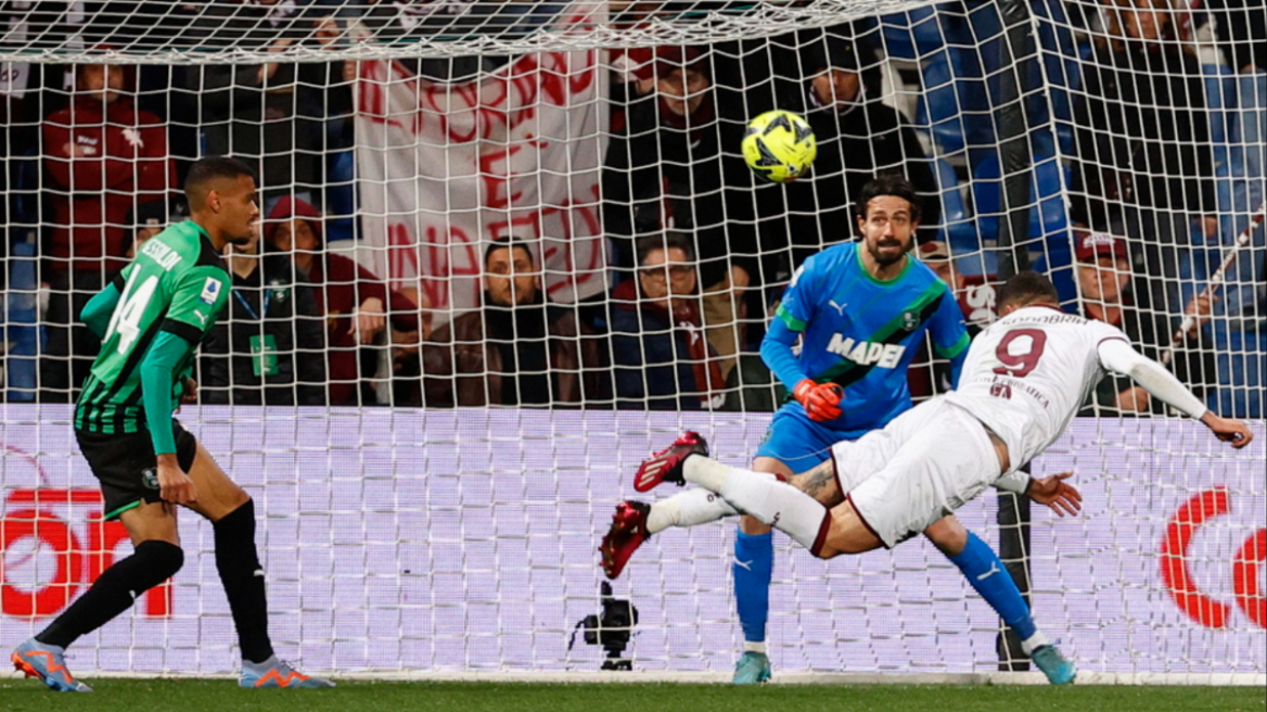 Serie A: Πήρε βαθμό η Τορίνο από τη  Σασουόλο, νίκη - ανάσα για Έμπολι - Δείτε τα γκολ