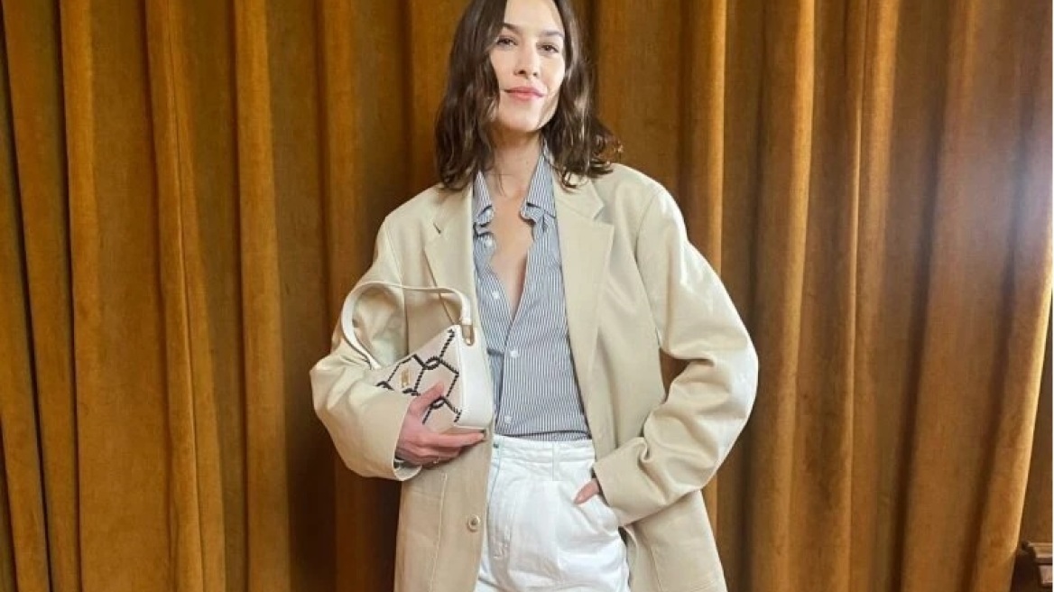 H Alexa Chung έκανε το τέλειο look για την άνοιξη