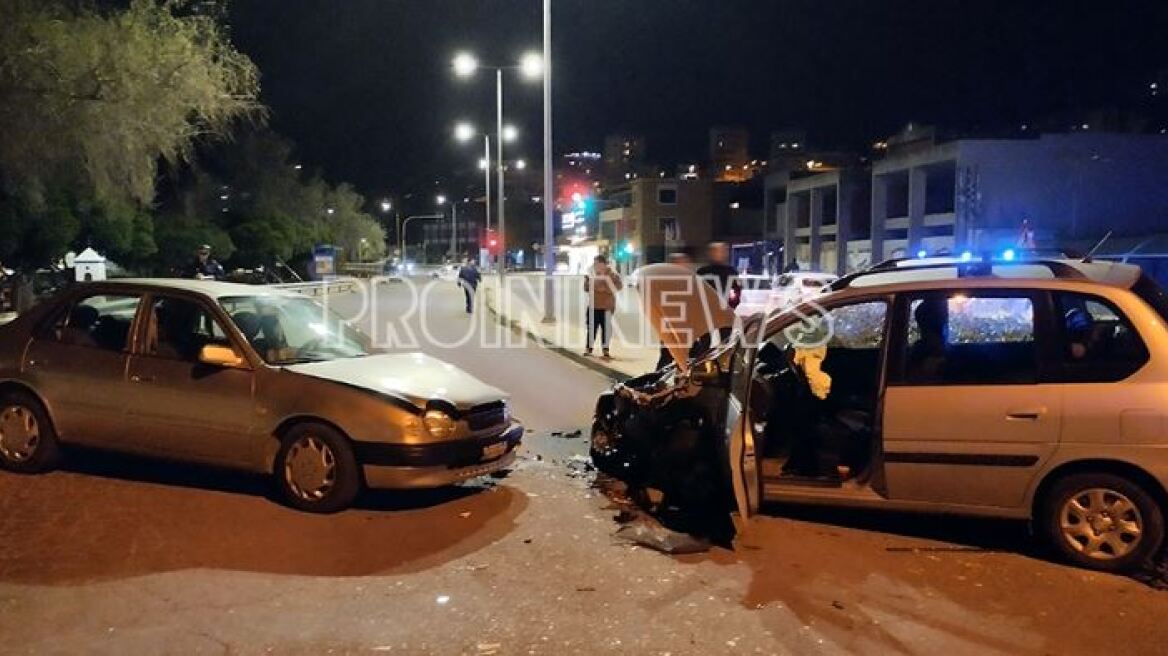 Σοβαρό τροχαίο στην Καβάλα - Τρεις τραυματίες, ο ένας σοβαρά