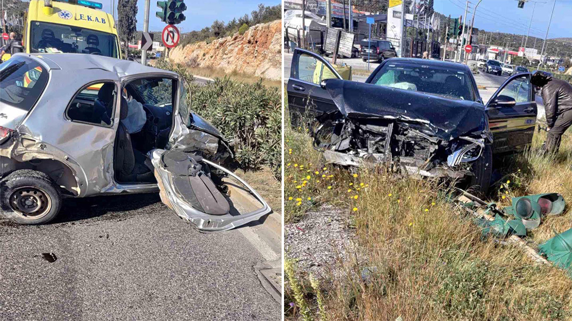 Τροχαίο στη Λεωφόρο Βάρης Κορωπίου - Οδηγός μπήκε στο αντίθετο ρεύμα, νεκρή μία γυναίκα