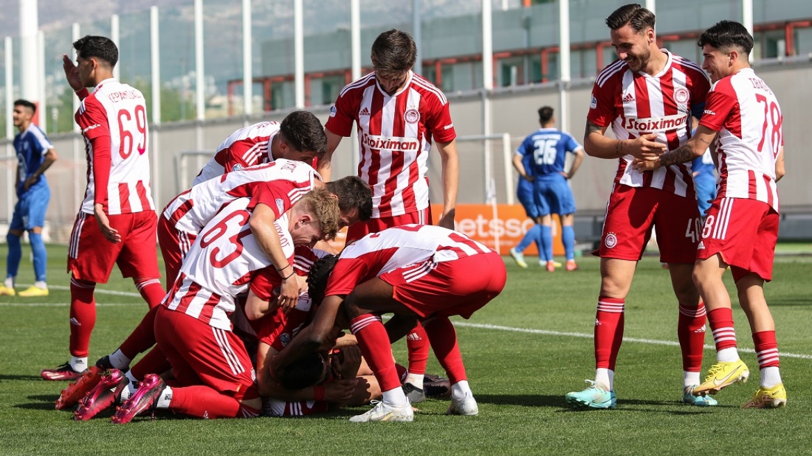 Ολυμπιακός Β' - Αιγάλεω 2-1: Μεγάλη ανατροπή σε τέσσερα λεπτά για τους «ερυθρόλευκους»