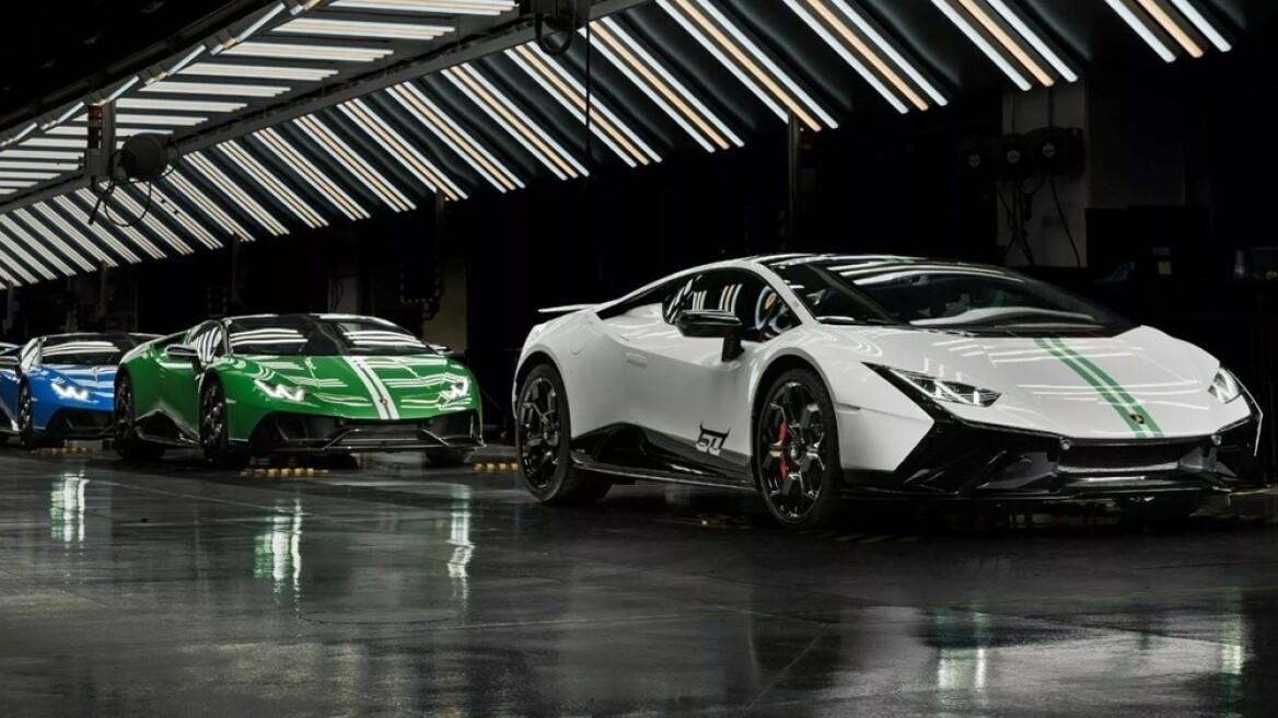 Νέες επετειακές Lamborghini Huracan