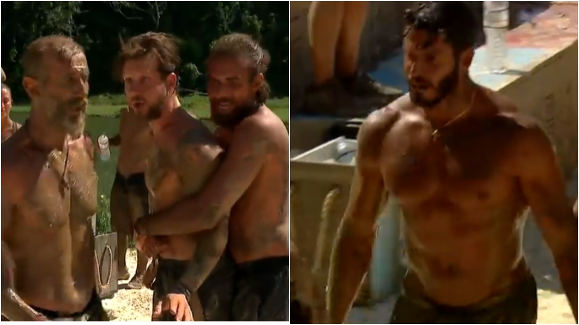 Survivor All Star: Μεγάλος καβγάς με Καραγκούνια, Μπόγδανο και Αγόρου - «Μην με ξανακουμπήσεις»