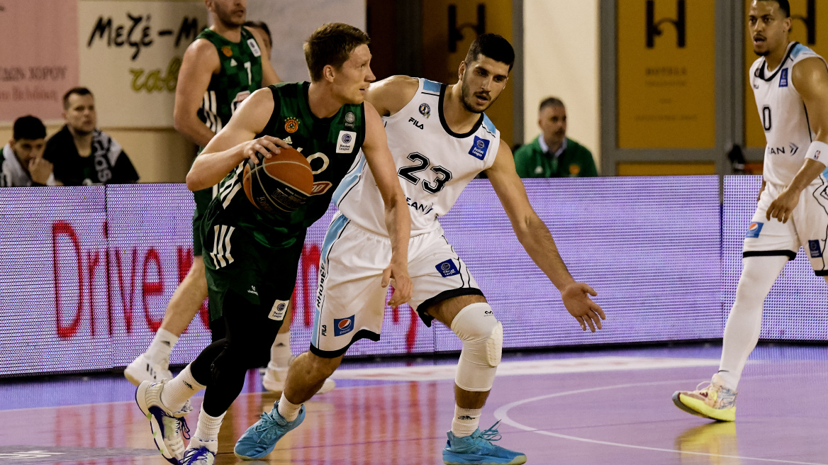 Basket League, Κολοσσός - Παναθηναϊκός 47-89: Στην τετράδα οι πράσινοι 