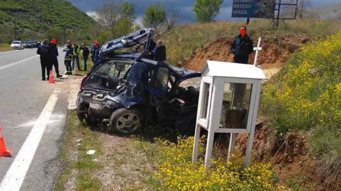 Κοζάνη: Δύο νεκροί σε τροχαίο - Τούμπαρε ΙΧ