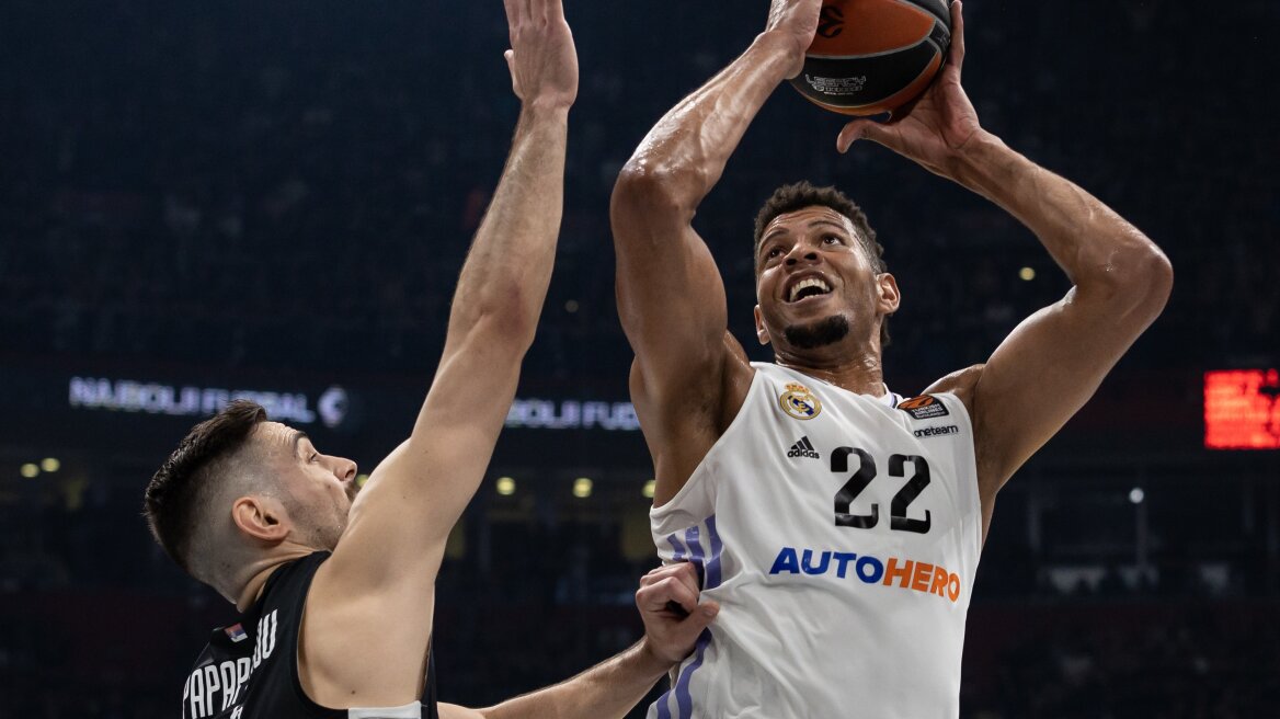 Euroleague, Παρτίζαν-Ρεάλ Μαδρίτης 80-82: Η «Βασίλισσα» πήρε το θρίλερ και έμεινε ζωντανή