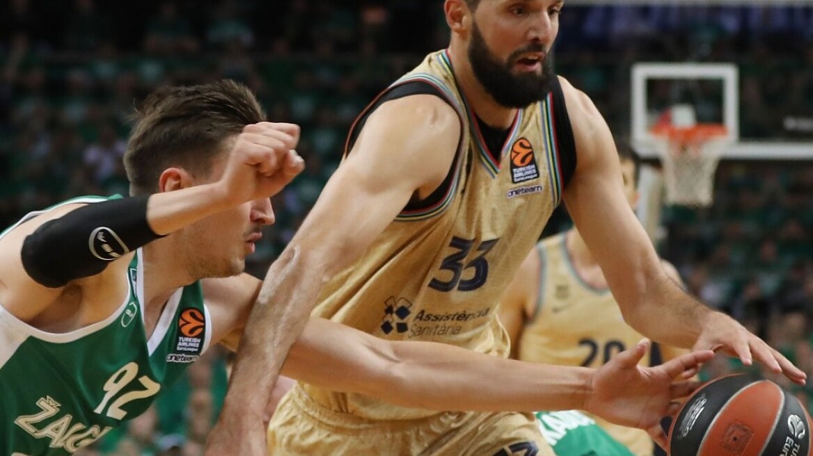 Euroleague, Ζαλγκίρις - Μπαρτσελόνα 66-77: «Σκούπισε» για να επιστρέψει στο Κάουνας (vid)