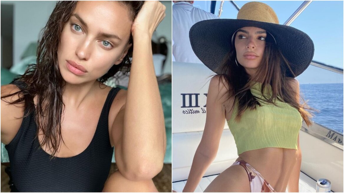 Irina Shayk VS Emily Ratajkowski: Ποια έχει το πιο σέξι προφίλ στο Instagram