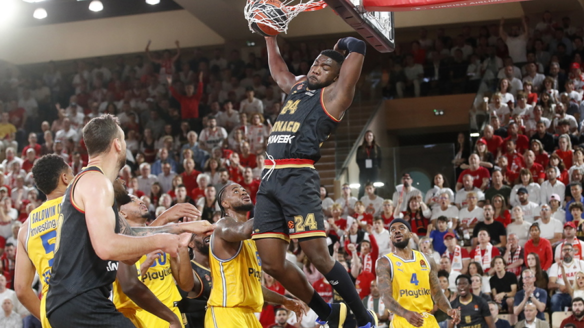 Euroleague, Μονακό-Μακάμπι 97-87: Οι Μονεγάσκοι αντίπαλοι του Ολυμπιακού στον ημιτελικό του Final 4