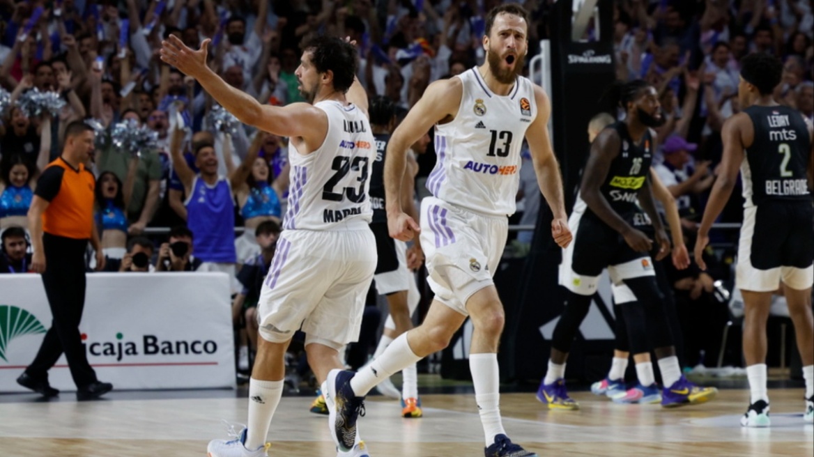 Euroleague: Η Ρεάλ νίκησε με 98-94 την Παρτίζαν και πάει στο Κάουνας για... el clasico - Δείτε βίντεο