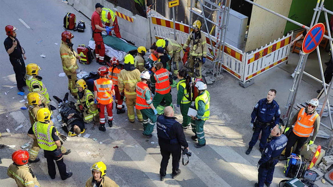  Φινλανδία: Δεκάδες παιδιά τραυματίστηκαν από την κατάρρευση πεζογέφυρας στην πόλη Έσποου