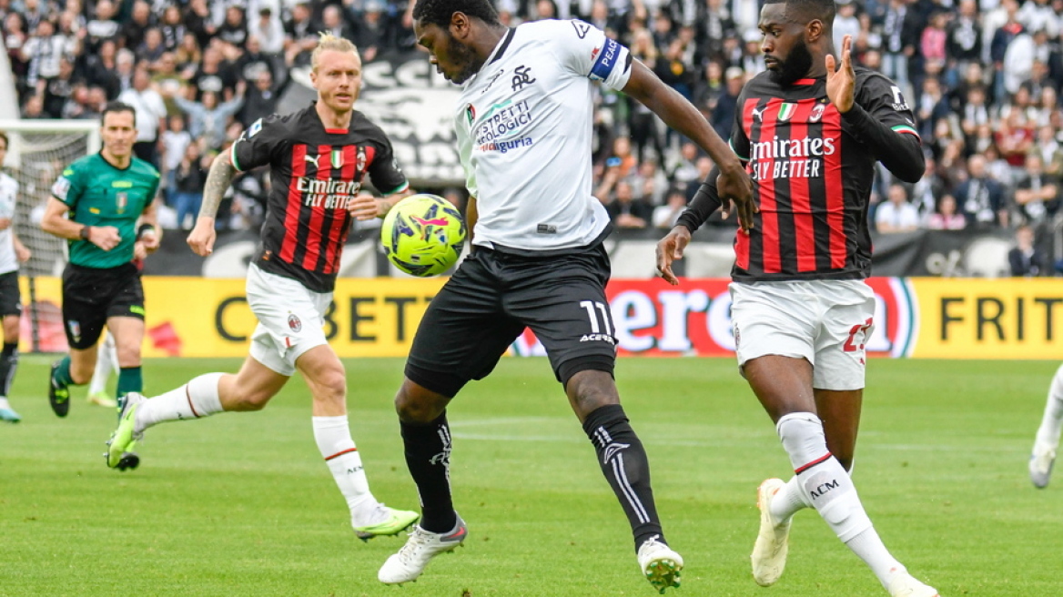 Serie A, Σπέτσια-Μίλαν 2-0: Γνώρισε ήττα σοκ κι έχασε πολύτιμο έδαφος για το Champions League - Δείτε τα γκολ