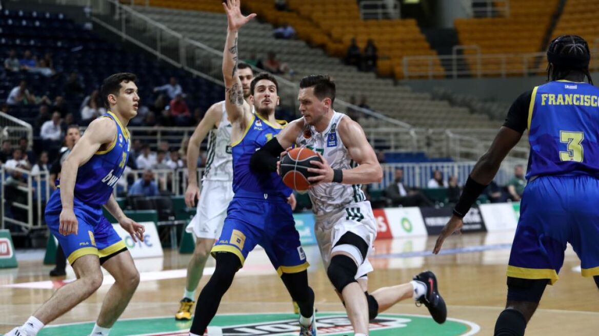 Basket League, Παναθηναϊκός - Περιστέρι bwin 101-57: Σοβαρός και καταιγιστικός!