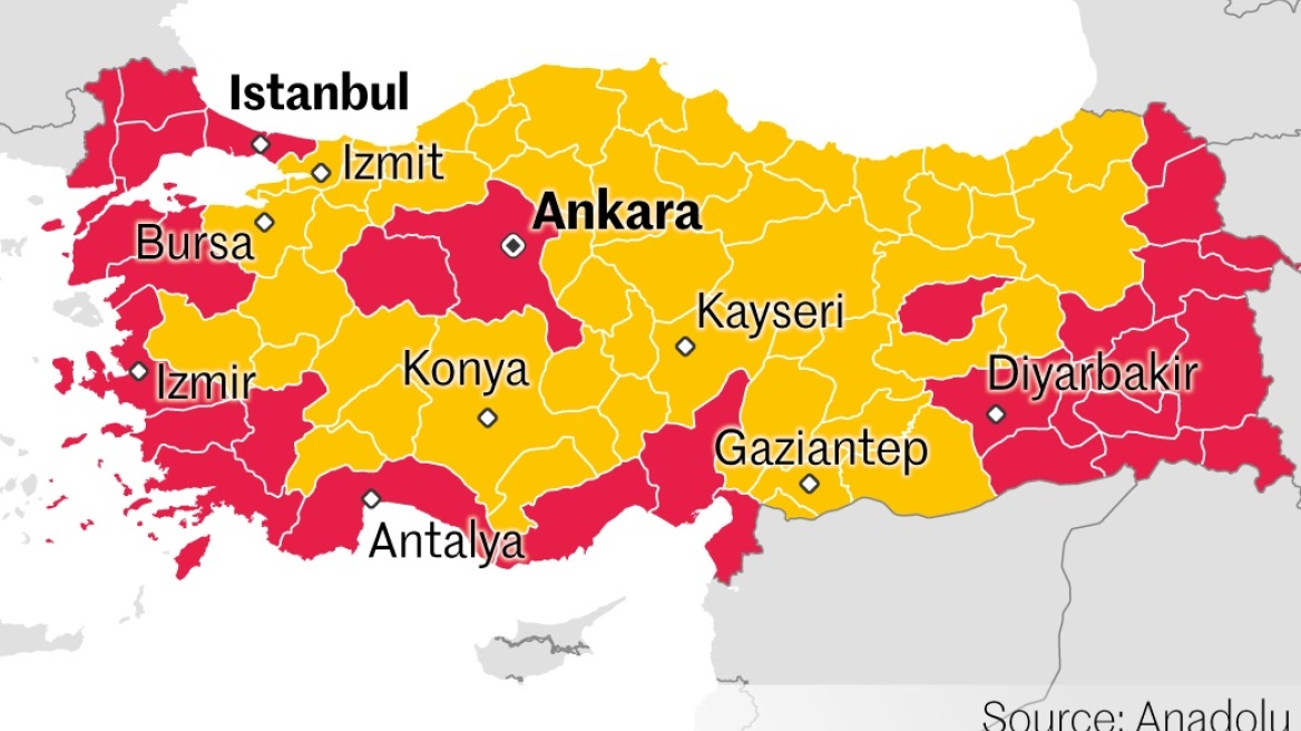 Εκλογές στην Τουρκία: Η LeMonde διόρθωσε προκλητικό χάρτη που έδειχνε ελληνικά νησιά να έχουν ψηφίσει Κιλιτσντάρογλου!