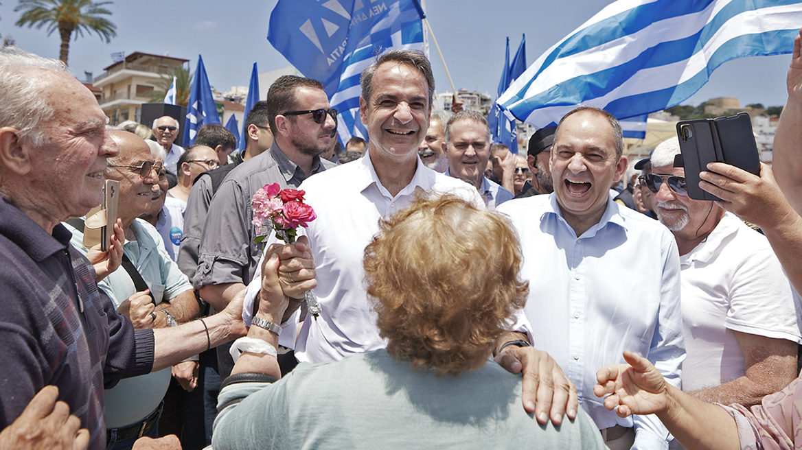 Μητσοτάκης από Σητεία: Η χώρα χρειάζεται πάνω από όλα σταθερή κυβέρνηση