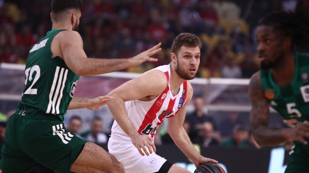 Τελικοί Basket League, Ολυμπιακός-Παναθηναϊκός 73-70: Ερυθρόλευκο το θρίλερ του πρώτου τελικού