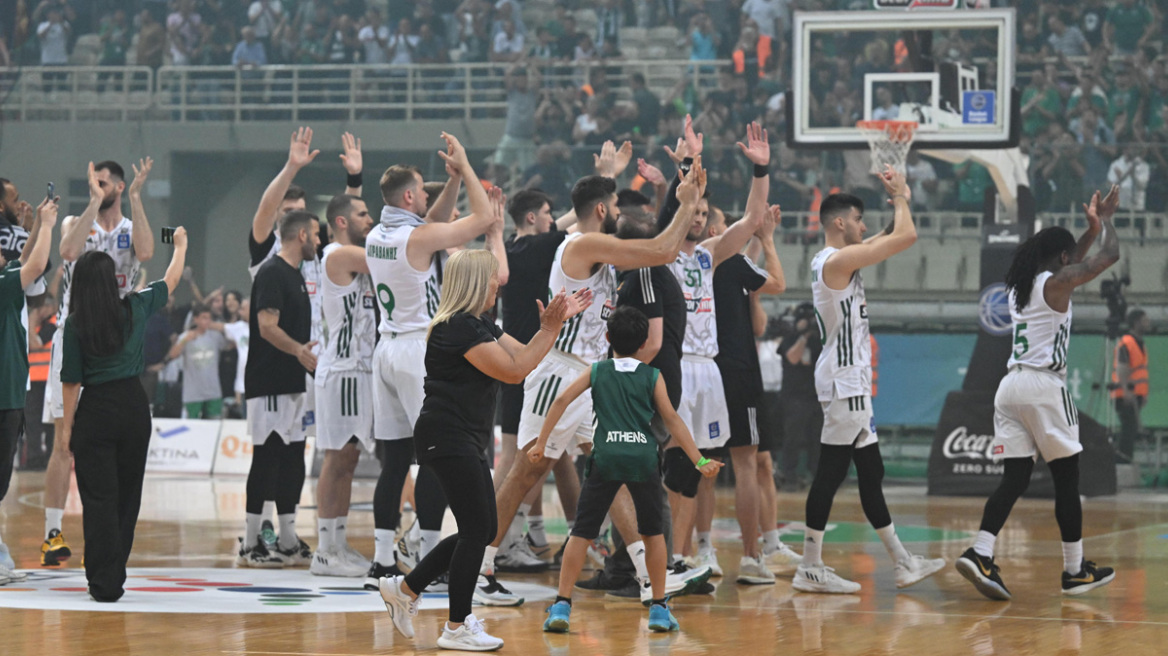 Basket league, Παναθηναϊκός - Ολυμπιακός 67-65: Ισοφάρισαν τη σειρά οι πράσινοι 