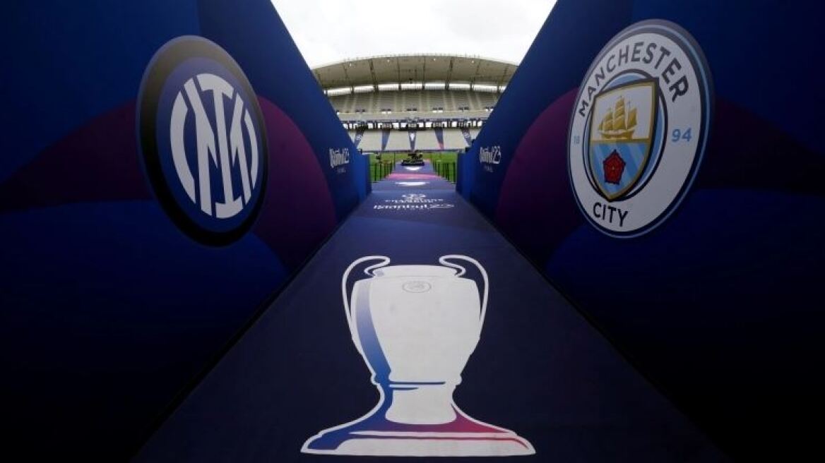 Tελικός Champions League 2023: Τα στατιστικά Μάντσεστερ Σίτι και Ίντερ