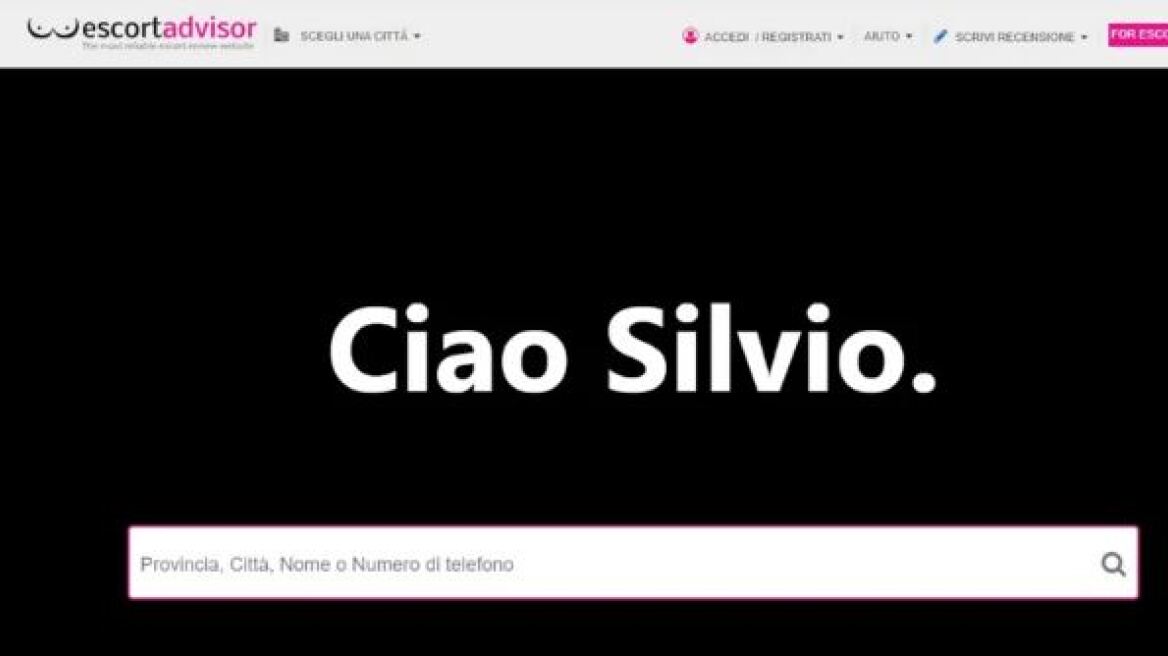 Ιταλία: «Ciao Silvio» - Το Escort Advisor αποχαιρετά τον Μπερλουσκόνι