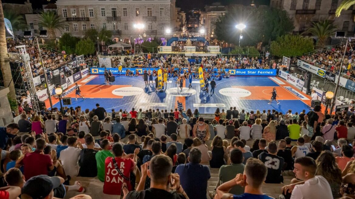 Η Σύρος «ντύνεται» στα χρώματα του Stoiximan AegeanBall Festival - Δείτε βίντεο