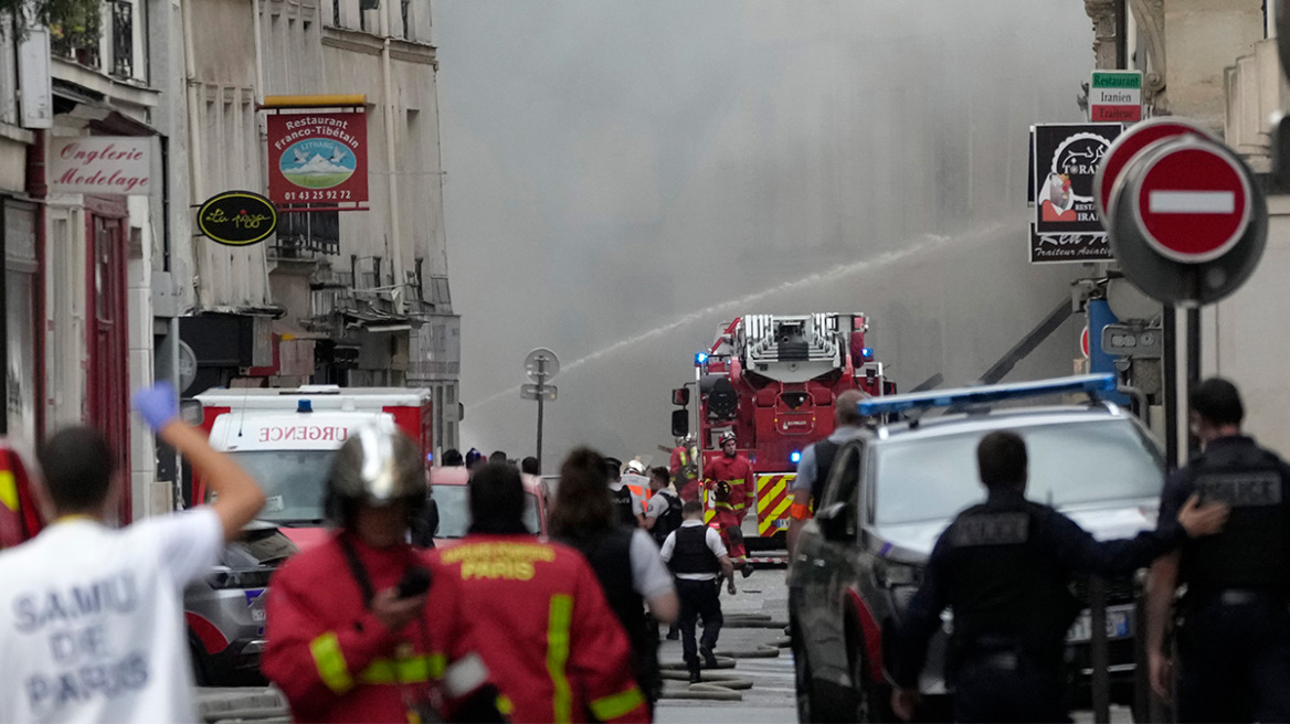 Γαλλία: 37 τραυματίες μετά την έκρηξη στο κέντρο του Παρισιού