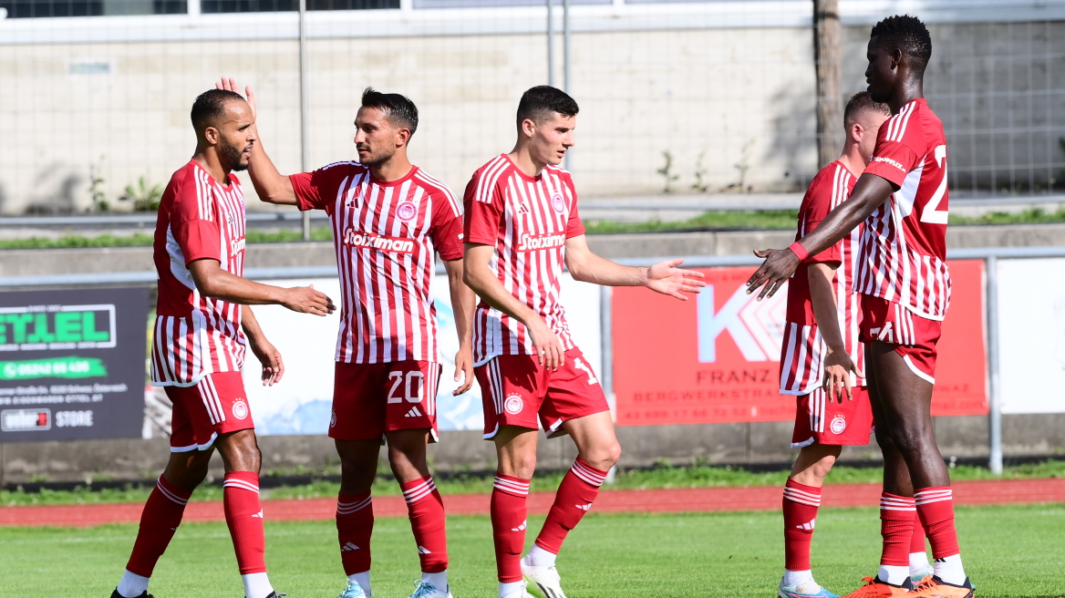 Ολυμπιακός - Σλοβάτσκο 2-1: Πρώτο δείγμα θετικό - Δείτε τα γκολ 