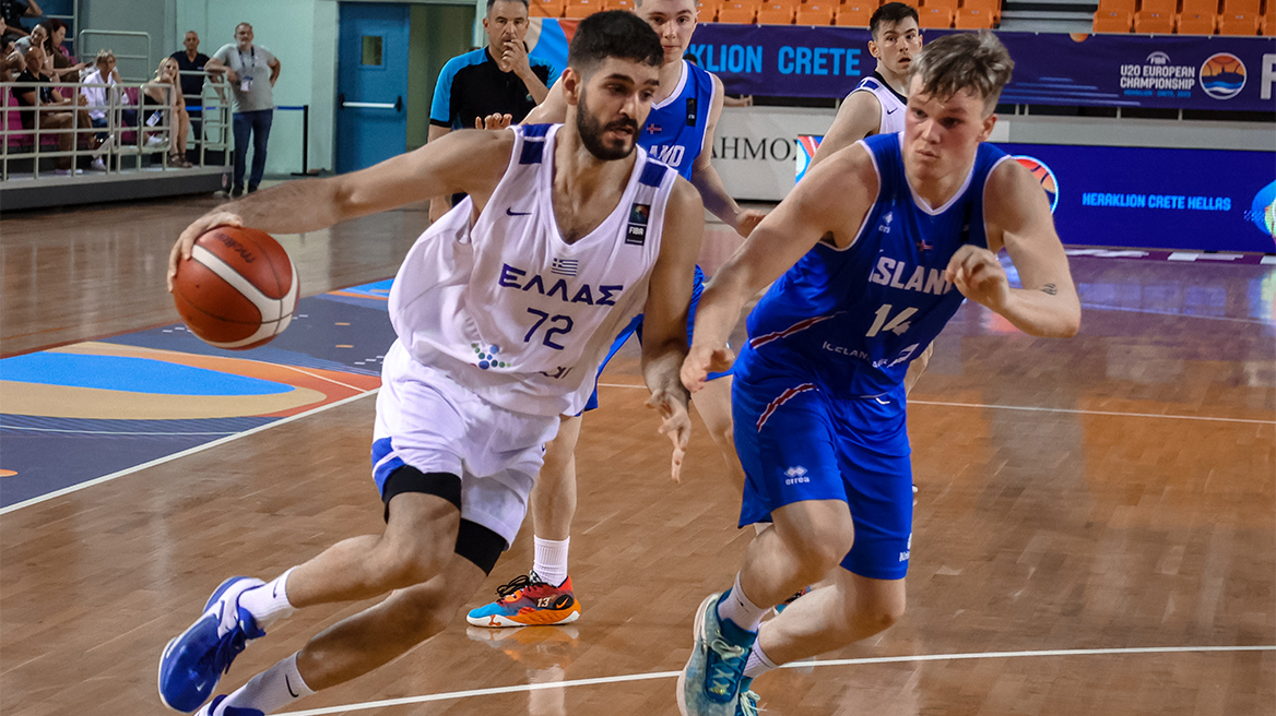 Ελλάδα U20: Ώρα προημιτελικών στο Eurobasket κόντρα στην Τουρκία