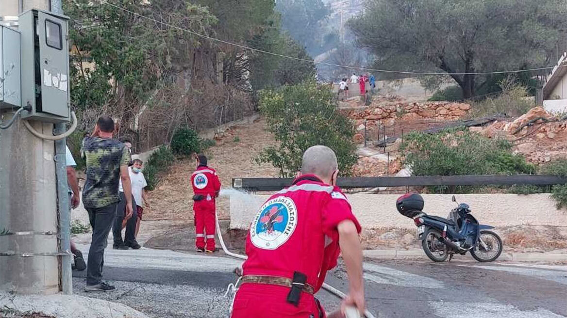 Σαρωνίδα: «Είναι η τρίτη φορά που οι φλόγες έγλειψαν το σπίτι μου» - Εθελοντές μιλούν στο protothema.gr