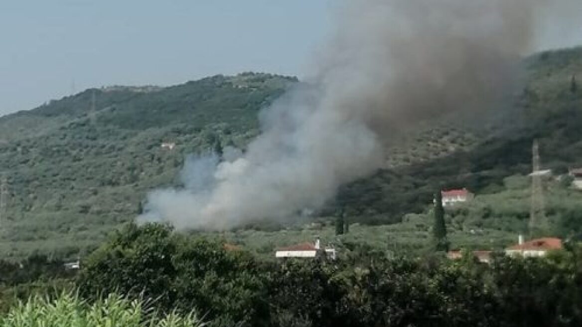 Υπό μερικό έλεγχο η φωτιά στη Βλαχέρνα Άρτας