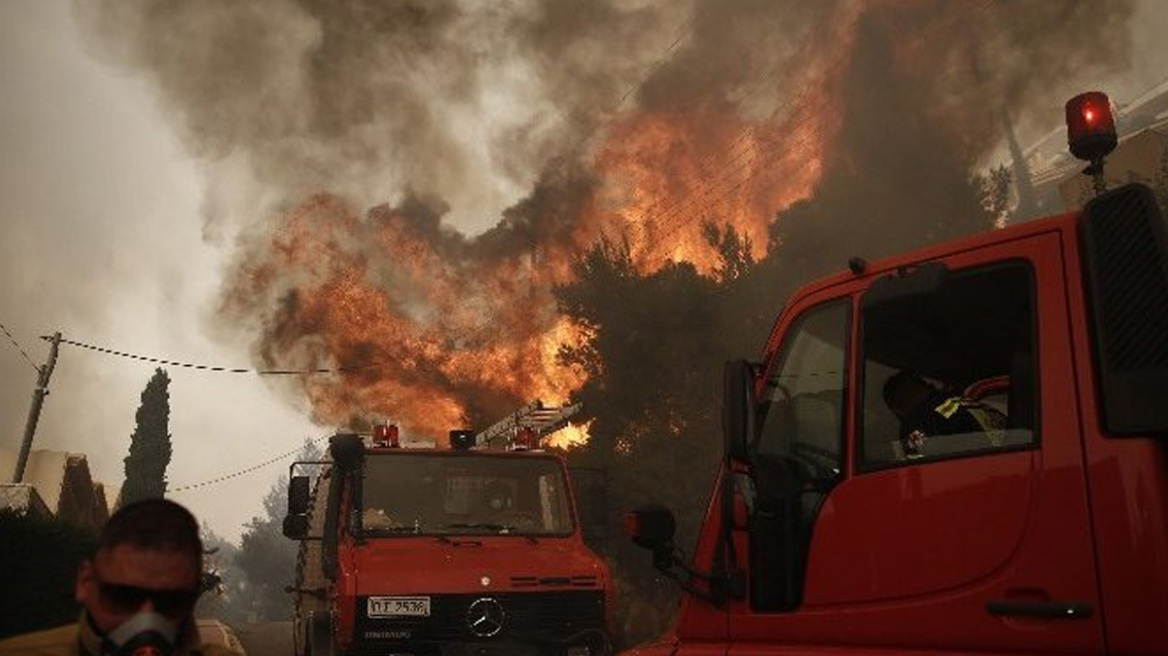 Φωτιές στη Φθιώτιδα: Πύρινα μέτωπα σε Λαμία και Τιθορέα