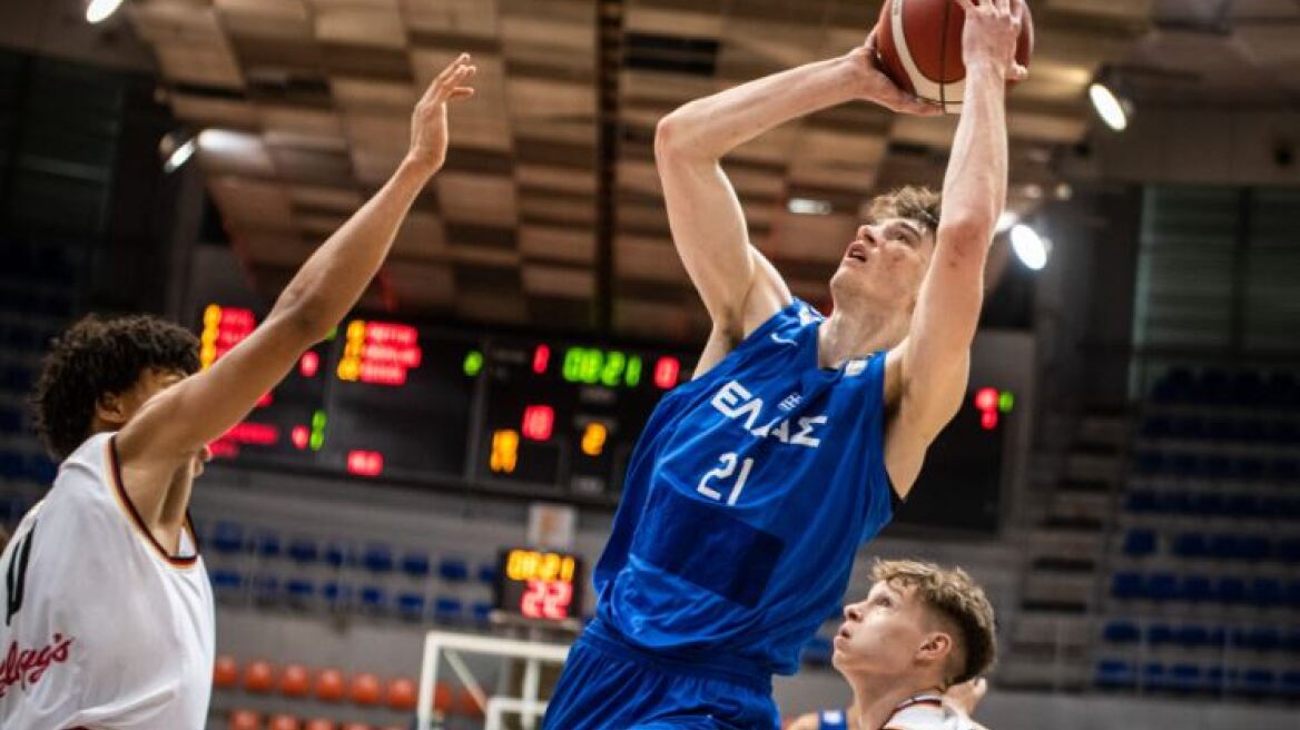  Eurobasket U-18: Γερμανία-Ελλάδα 78-70: Φρένο στα όνειρα για μετάλλιο - Δείτε βίντεο 