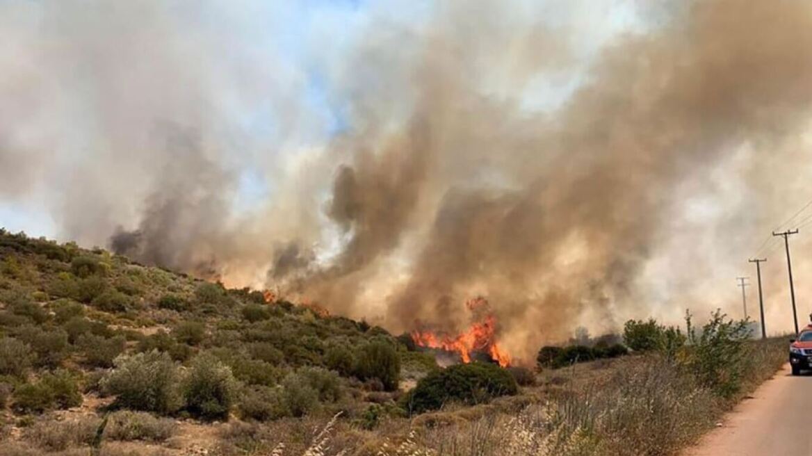 Φωτιές: Πολύ υψηλός ο κίνδυνος πυρκαγιάς την Κυριακή σε Αττική, Εύβοια, Μαγνησία και Κρήτη