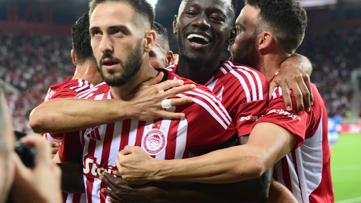 Europa League, Ολυμπιακός-Γκενκ 1-0: Με γκολ από το 23ο δευτερόλεπτο πήρε προβάδισμα πρόκρισης - Δείτε βίντεο