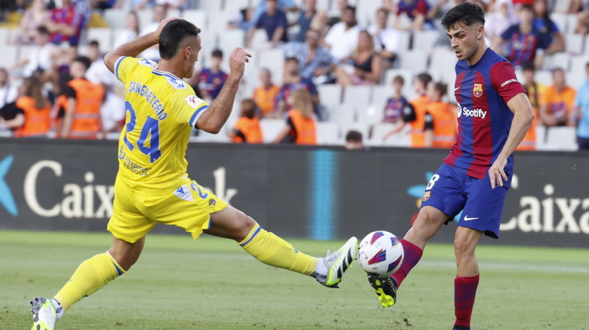  La Liga, Μπαρτσελόνα – Κάντιθ 2-0: Την λύτρωσε ο Πέδρι - Δείτε τα γκολ 