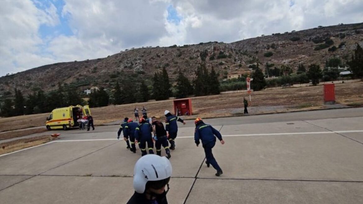 Χανιά: Στην Ισπανία μεταφέρθηκε ο τουρίστας που τραυματίστηκε στο φαράγγι της Σαμαριάς