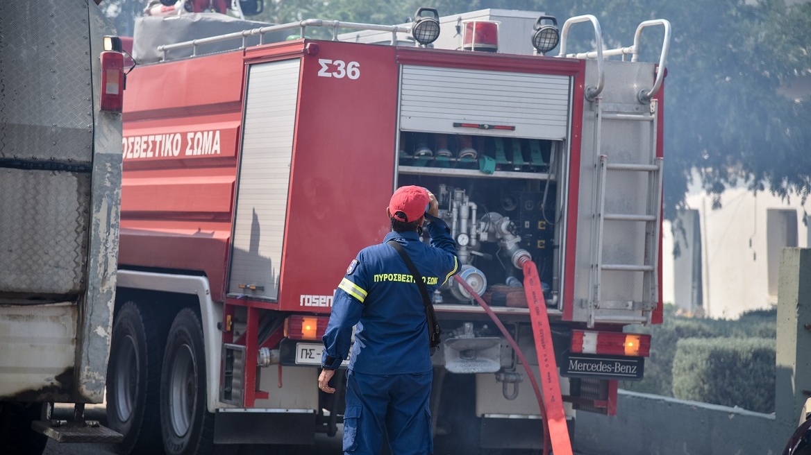 Σύλληψη για πυρκαγιά από αμέλεια στο Κρυονέρι Αττικής