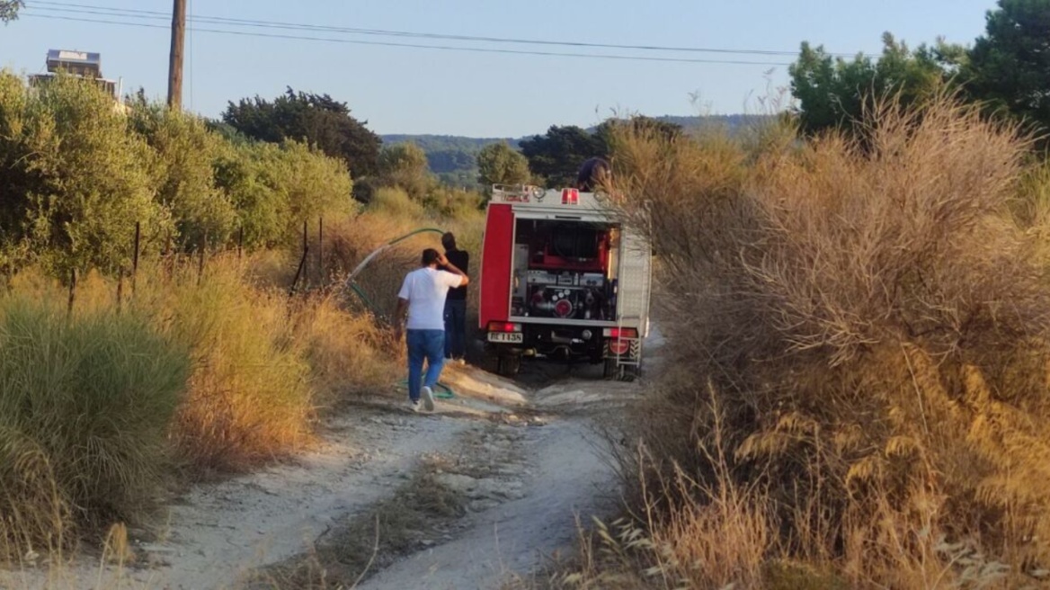 Σύλληψη για εμπρησμό από αμέλεια στην Κω - Δείτε βίντεο