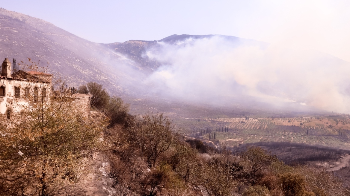 Φωτιά στη Βοιωτία: Μάχη να σβήσουν τα «καντηλάκια»