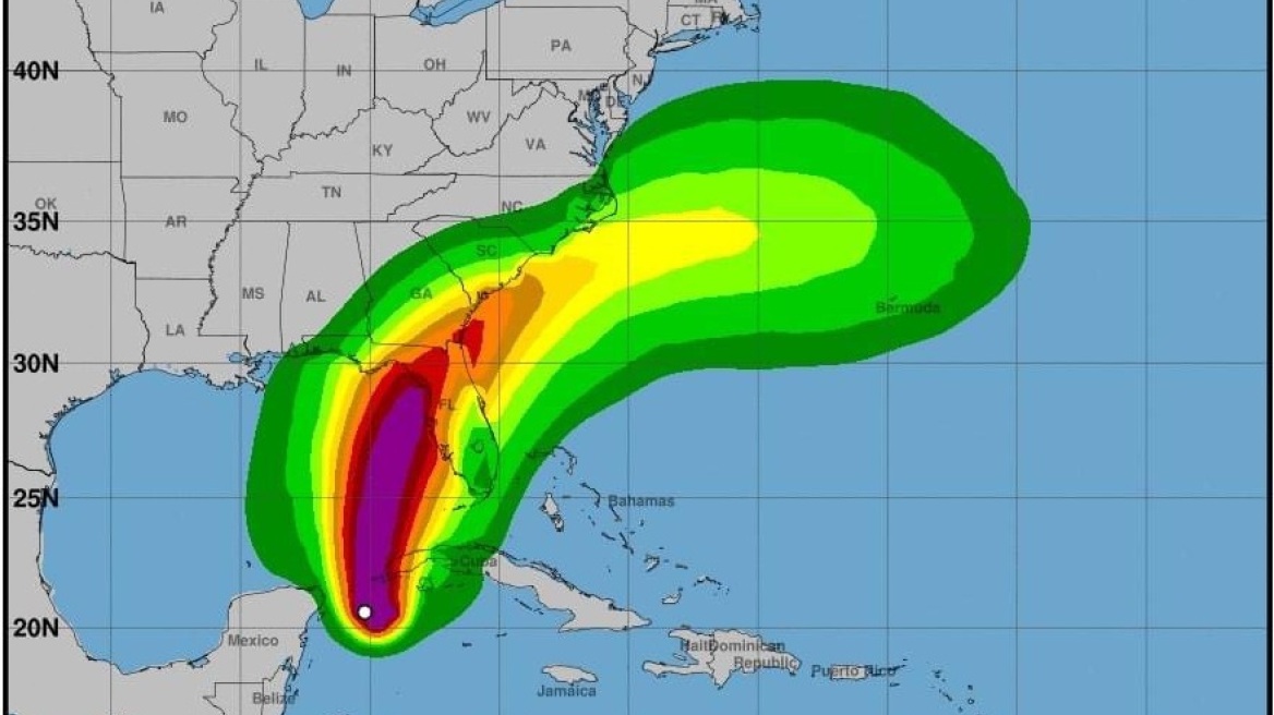 ΗΠΑ: Η τροπική καταιγίδα Ιντάλια ενισχύεται και απειλεί τη Φλόριντα