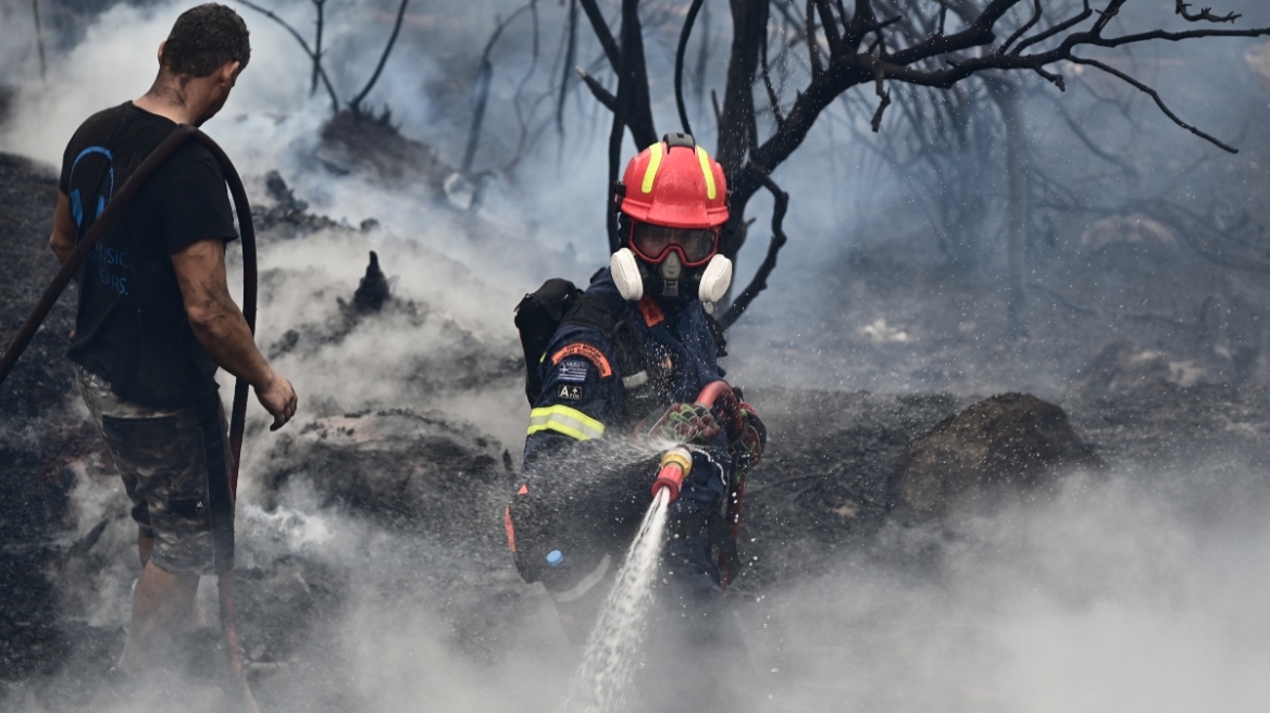 Φωτιά στη Σταμάτα: Μία σύλληψη για εμπρησμό