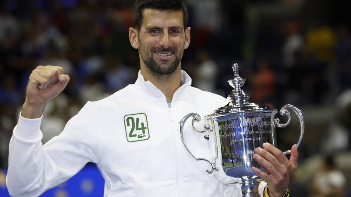 US Open Tελικός, Μεντβέντεφ - Τζόκοβιτς 0-3: Σέρβος GOAT με 24 Grand Slam! - Bίντεο 