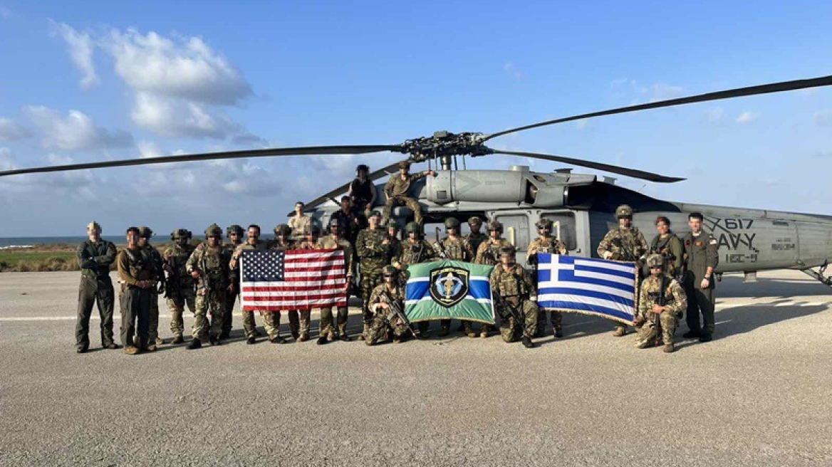 Συνεκπαίδευση Ελλάδας - ΗΠΑ στη Σούδα: Ασκήσεις για διασώσεις μάχης και εξουδετέρωση εκρηκτικών μηχανισμών 