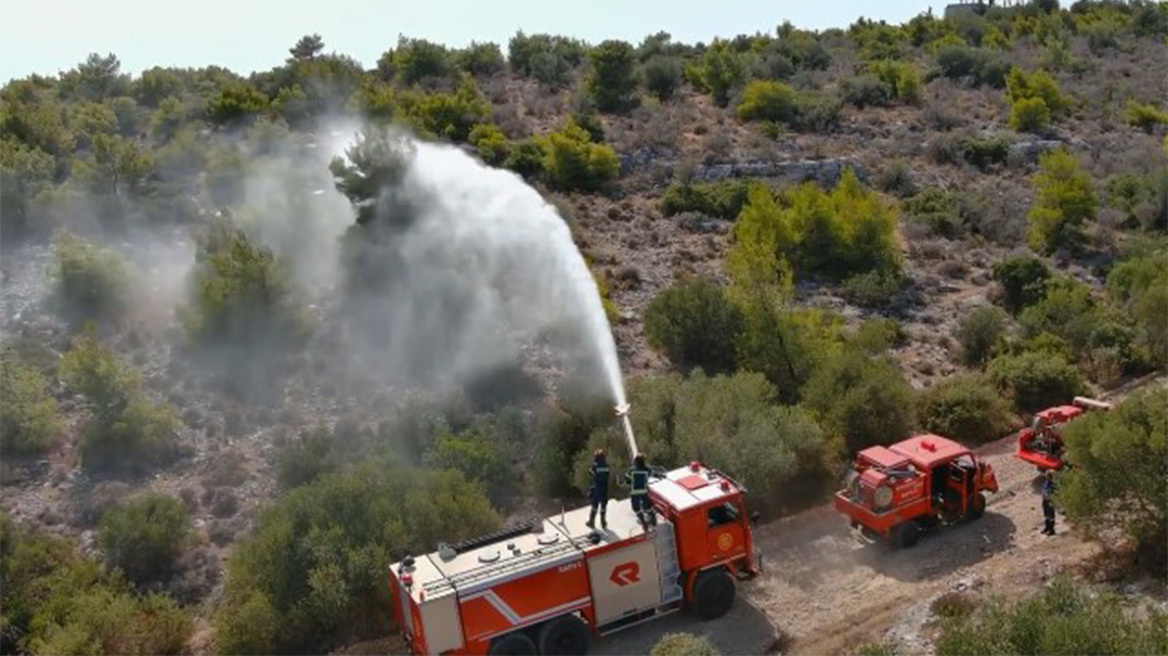 Πώς σώθηκε ο Υμηττός τον Αύγουστο από την πυρκαγιά που ξέσπασε στο σκοπευτήριο Καισαριανής