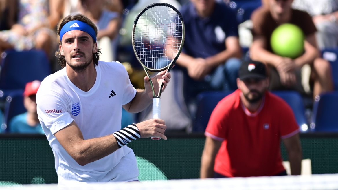 Davis Cup, Τσιτσιπάς - Μόλτσαν 2-1: Έχασε ο Στέφανος, αποκλείστηκε η Ελλάδα από τη Σλοβακία - Βίντεο 