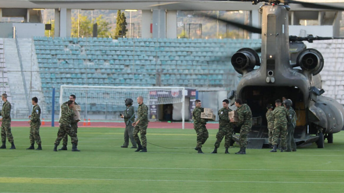 Θεσσαλία: Ελικόπτερα, κομάντο της Ζ΄ΜΑΚ και λέμβους στέλνει ο Στρατός ενόψει της κακοκαιρίας