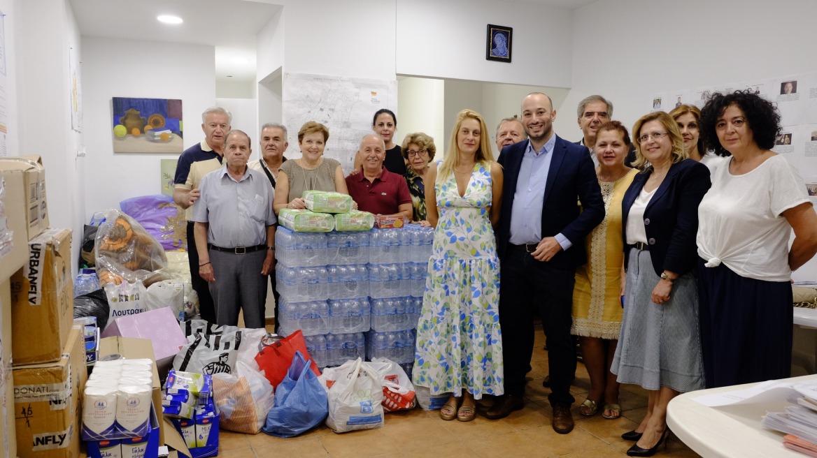 Μάριος Ψυχάλης: Συγκινητική ανταπόκριση στο κάλεσμα για προσφορά στους πληγέντες από τις πλημμύρες