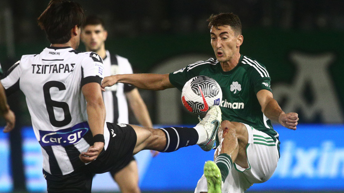 Stoiximan Super League 1, Παναθηναϊκός - ΠΑΟΚ 2-2: Βαθμός με  buzzer beater του Γερεμέγεφ - Δείτε το γκολ 